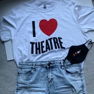 Mirvish “I❤️ Theatre” White T-shirt